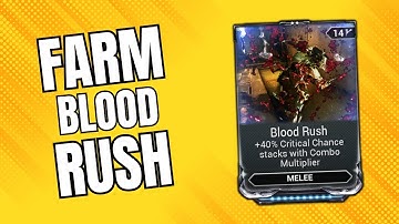 How to get Blood Rush in Warframe