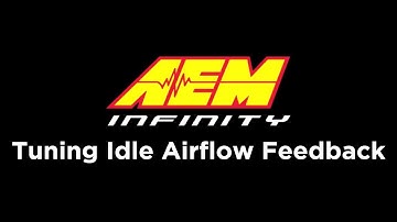 Tuning Idle Airflow Feedback (Infinity Tutorials Part 2 of 3)