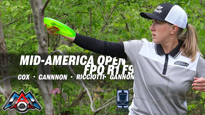 2021 Mid-America Open | RD1 F9 | Cox, Cannon, Ricc...