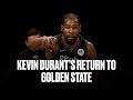 Kevin Durant Returns To Golden State For First Time