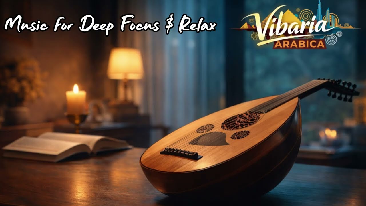 1 Hour Arabic Oud Study Music for Deep Focus & Relax | موسيقى عربية للتركيز والدراسة