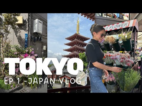 Tokyo vlog- slow life, un journée parfaite à Tokyo ☁️🌸