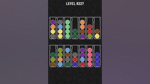Ball Sort Puzzle Level 8227