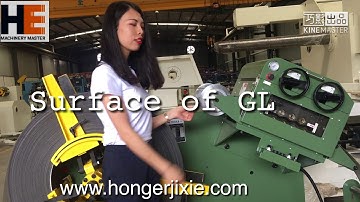 2 in 1 decoiler straightener machine for servo feeder