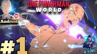 First Fight With THE SUBTERRANEAN KING (One Punch Man World Mobile )@Diconicpk