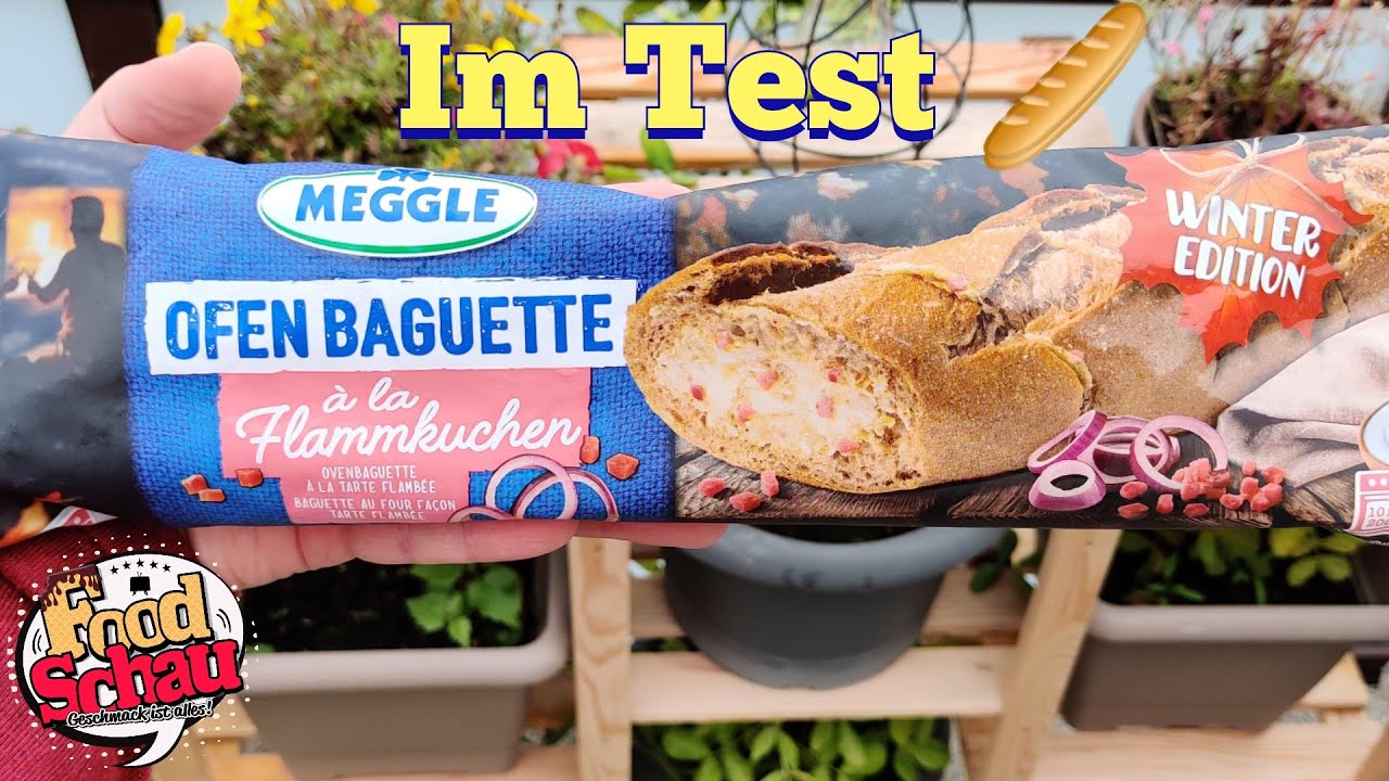 Meggle Ofen Baguette: a la Flammkuchen - YouTube