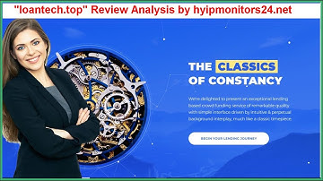 "LoanTech.top" Review Analysis by hyipmonitors24.net