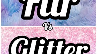 Fur🥰🥰 Vs Glitter😍😍 Choose Your Favourite one/Dress 👗/Sandals 👠/Watch ⌚/Purse 👛/Keychain 🗝️