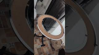 FÁCIL DE CREAR ESPEJO CIRCULAR DECORATIVO 😍           TE ENSEÑO?