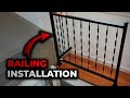 Diy handrail stair installation  handybros 