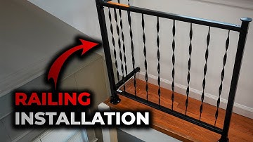 DIY Handrail Stair Installation | HANDYBROS |