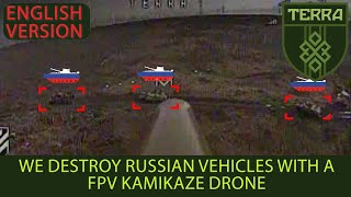 TERRA in the Avdiivka direction. Destroying the enemy with kamikaze drones.