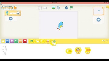 Bloques de Eventos y Movimientos Scratch JR
