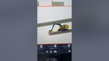 Trimble earthworks infield design, excavator.