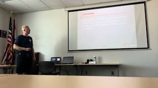 Fire instructor- ladders