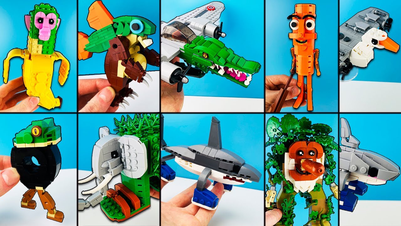 All My LEGO Italian Brainrot memes Minifigures (Quick Build)