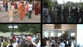 2007 Ratha Yatra in Atlanta with kirtan led by H.H.Lokanath Swami.