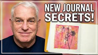 Stamp Like a Pro: Easy Flower Stamps + Gelli Plate for Stunning Journal Pages