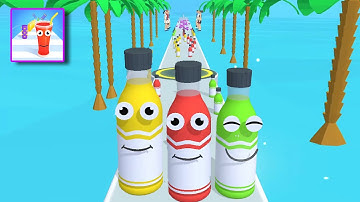 Juice Run 🍷🍺🧃 Game All Levels Walkthrough Gameplay iOS,Android Update Level New Videos Part 45