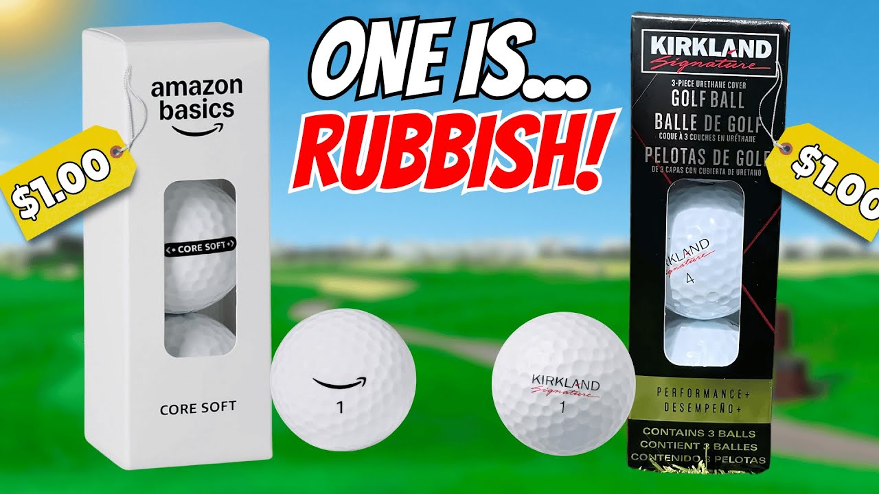 Amazons $25 Golf Balls vs Costco Kirklands - Are They Any Good?