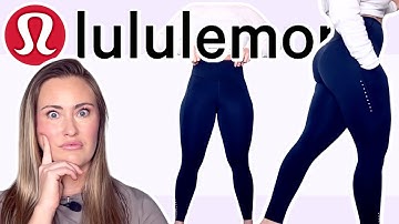 UPDATED LULULEMON LEGGING! FAST AND FREE HIGH RISE TIGHT POCKETS UPDATED TRY ON REVIEW HAUL