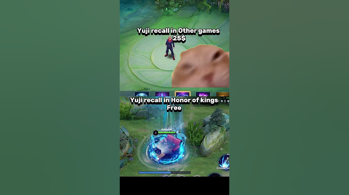MLBB Yuji recall Vs Honor of kings Yuji Itadori recall 😂😂  #honorofkings #mobilelegends #hokstudio