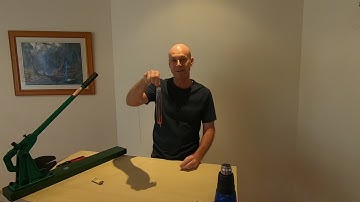 How to rig a skirted trolling lure with a single hook stiff rig