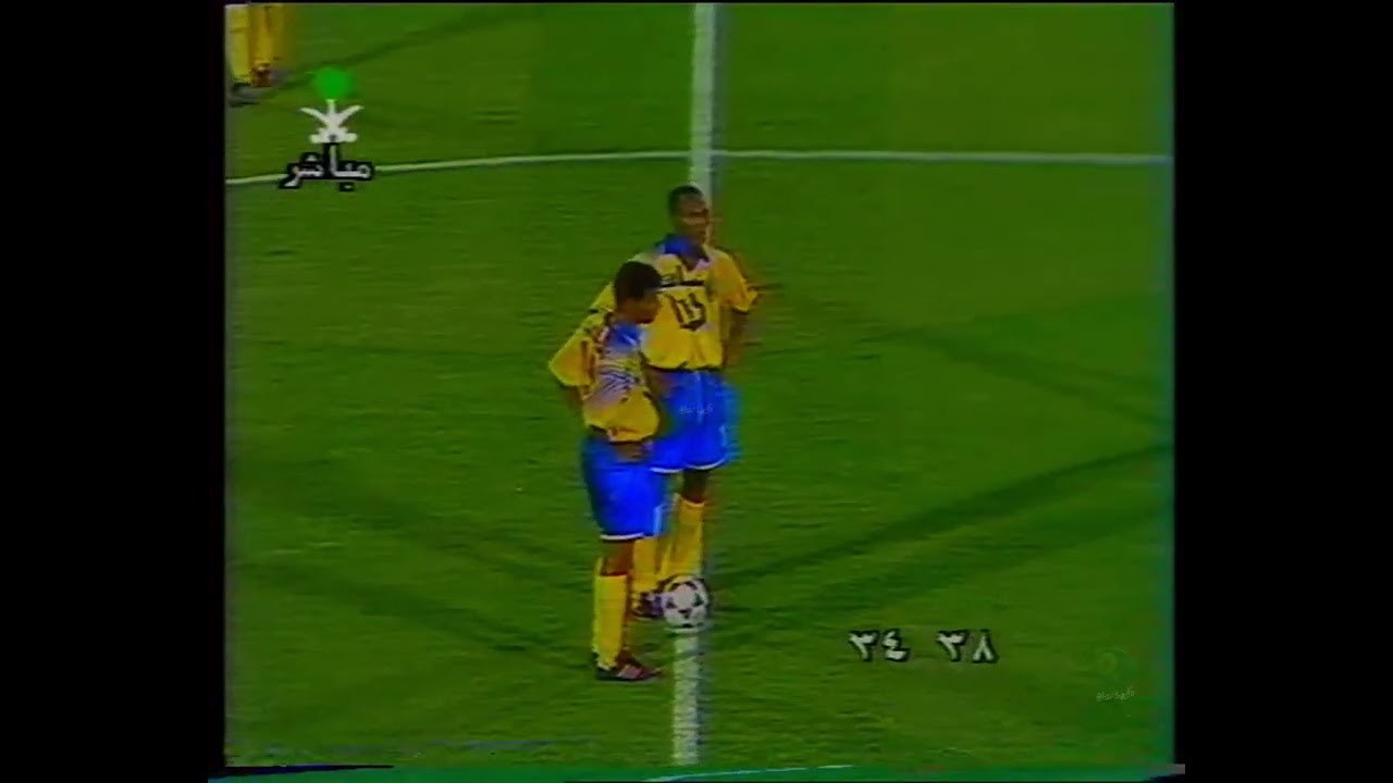 ملخص مباراة الشباب(٣-٠) النصر نهائي كاس ولي العهد عام ١٩٩٦م