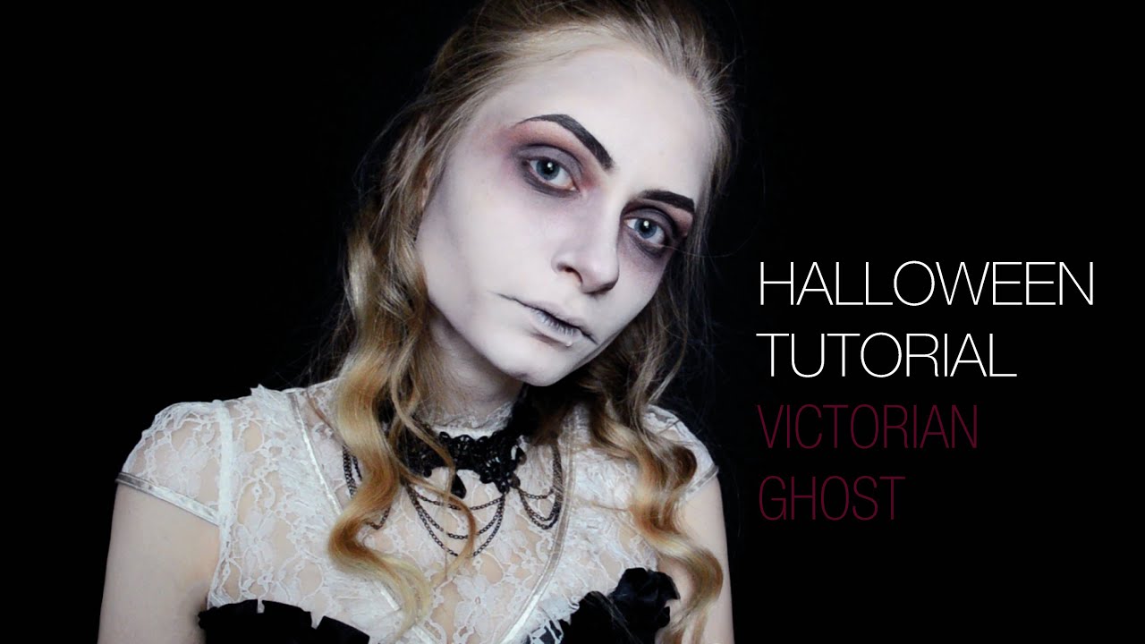 Halloween Makeup Tutorial Victorian Ghost Dead Widow Gothic