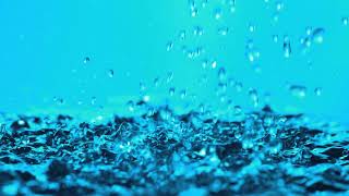 Water drop, down, water effect, light blue photography&video background