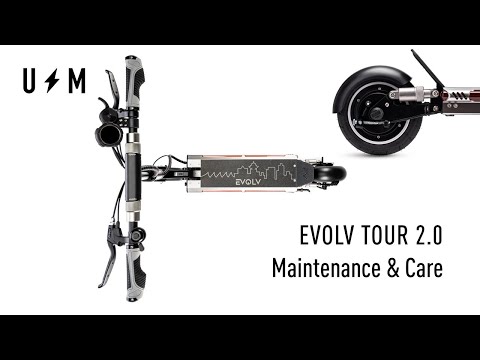 EVOLV Tour 2.0 Electric Scooter | Maintenance & Care