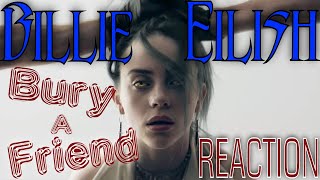 Billie Eilish - Bury A Friend - She is so DARK! Rock Musician REACTION