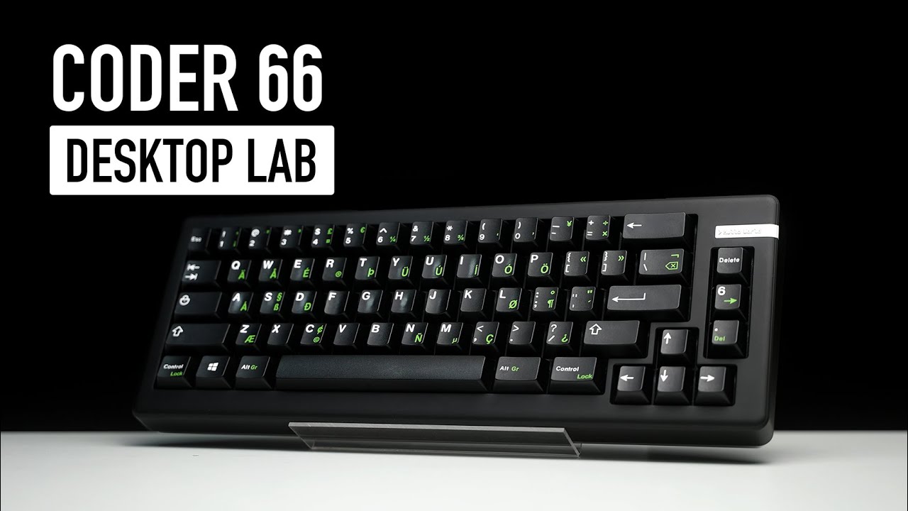 Utun 66 Computer Hello, world!| Coder 66 | DeskTop Lab | 海空轴 | 客制化键盘 | 沉浸式组装打字音 - YouTube
