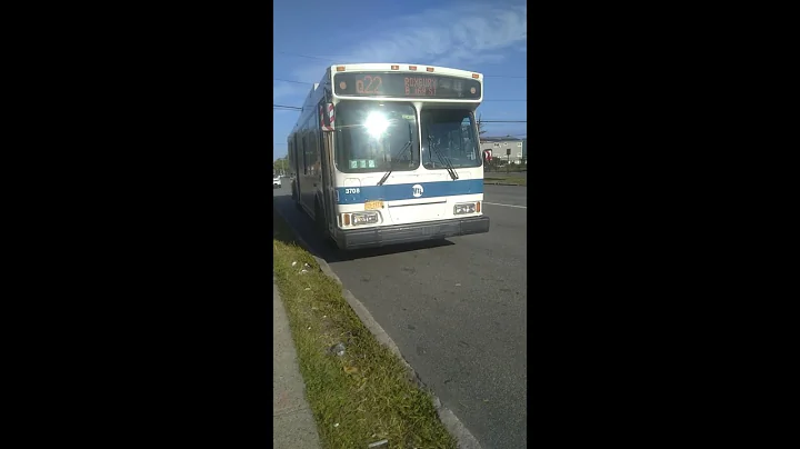 Queens, New York - Q22 Bus Route - Hybrid Electric Bus - Orion VII HEV