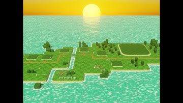 Super Mario 3D World  themed animation  loop. (Blender)