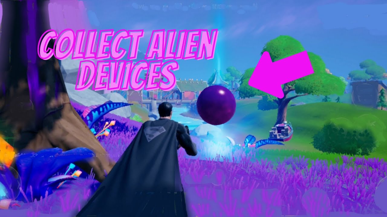 PT1 Collect Alien Devices to Activate Counter Measure Device.