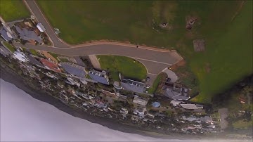 drone. fpv. first go pro session recording.