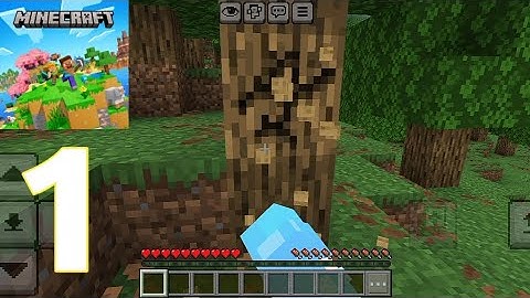 Minecraft - gameplay walkthrough part 1 (ios,android)