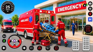 Ambulance Driving Simulator 3d ❤️ | 緊急患者救急車レスキューゲーム | Androidゲームプレイ screenshot 4