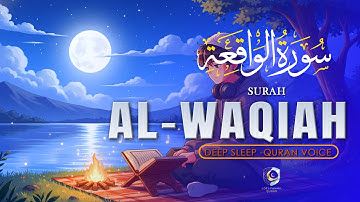 Surah Al Waqiah سورة الواقعة Peaceful Lofi Voice for Anxiety Relief & Tranquility #surahwaqiah
