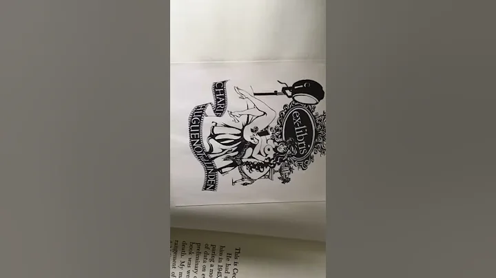 Charles Huguenot van der Linden Ex Libris in the a...