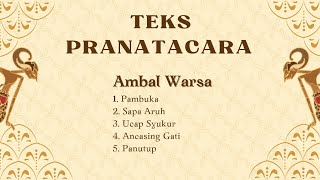 CONTOH PRANATACARA ULANG TAHUN (AMBAL WARSA)