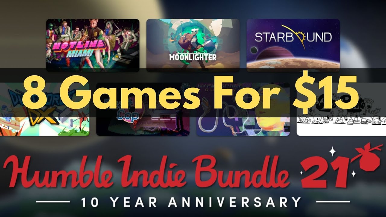 HUMBLE INDIE BUNDLE 21 | 8 Games For $15 | ENDS 26-MAY-2020