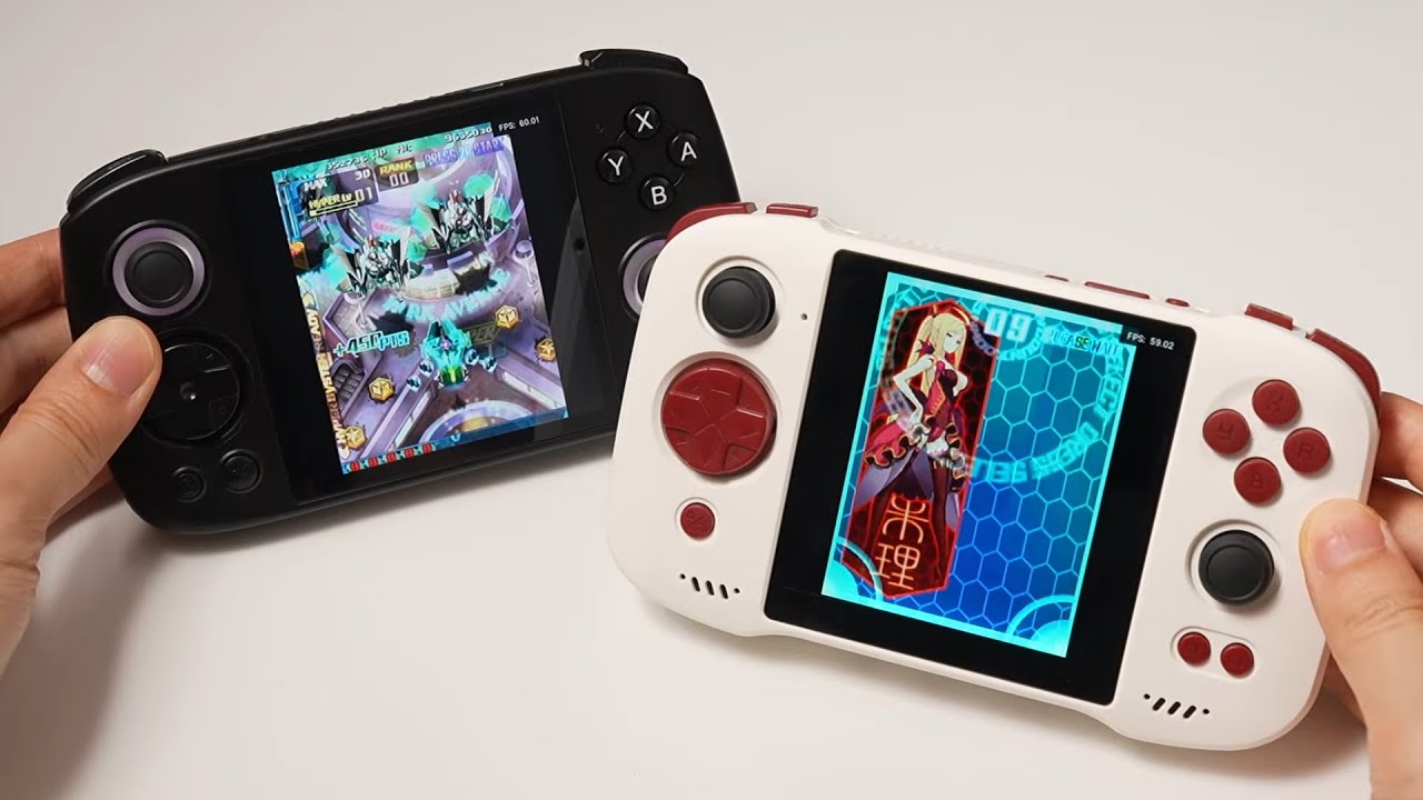 ZPG A1 Unicorn vs ANBERNIC RG Cube, Final Burn Neo - DoDonPachi
