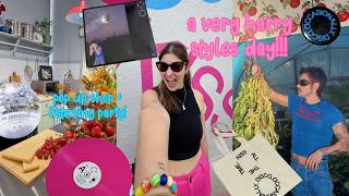 a very harry styles day! | visiting the houston pop-up store & listening party!