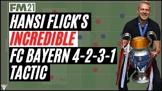 Hansi Flick Tactics | How 4-2-3-1 Made Bayern World Champions | Football Manager 2021 Tactics