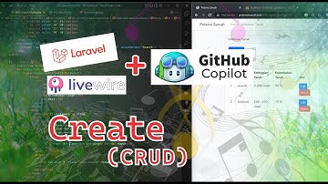 ASMR Coding Laravel Livewire with Github Copilot - Create