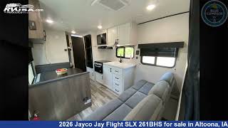 Remarkable 2026 Jayco Jay Flight SLX Travel Trailer RV For Sale in Altoona, IA | RVUSA.com