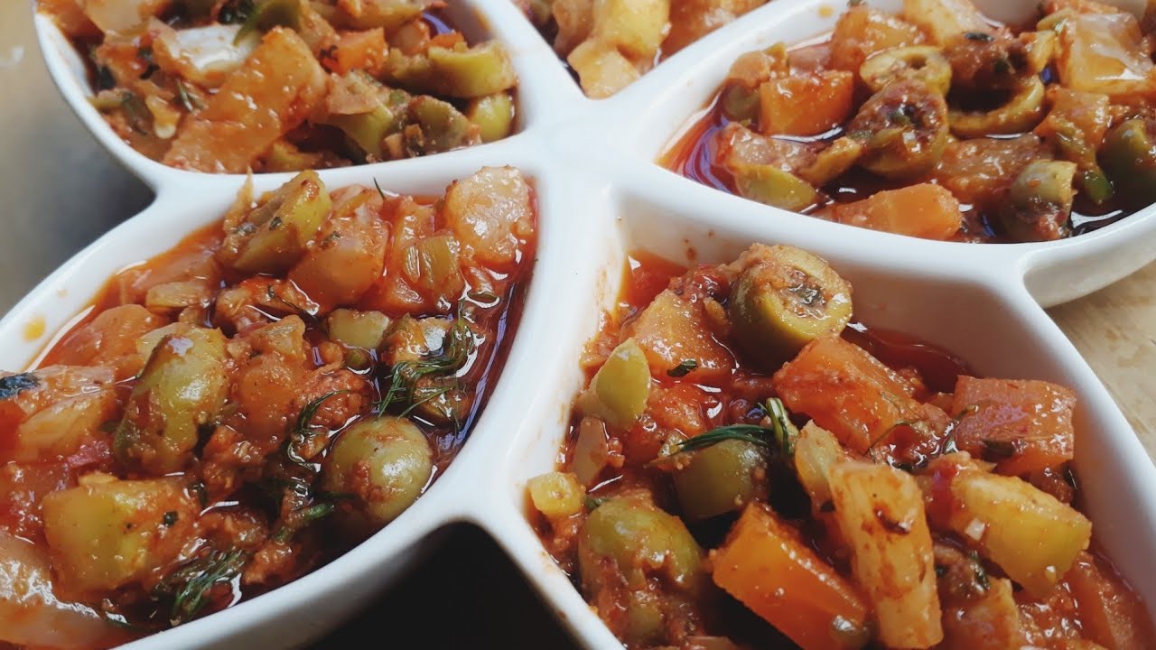 تحضيرات رمضان لاصحاب المشاريع زيتون كاسي بالخضر المرقدة في24ساعة فقط