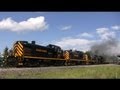 ALCO RS-3's and Steam on the "Pocono Express" - NRHS 2010